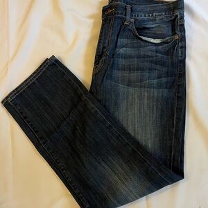 Lucky Brand Men's Dark Blue Straight Jeans size 38 x 32